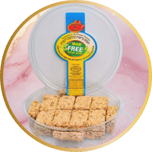 חטיף שומשום, גרעיני דלעת וחמוציות