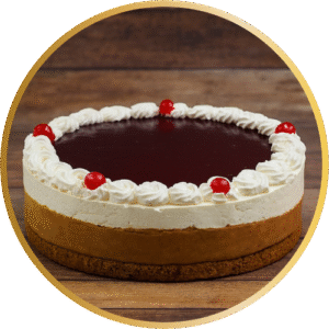 עוגת יום הולדת עגולה